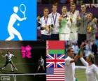 Karışık çiftler tenis Londra 2012